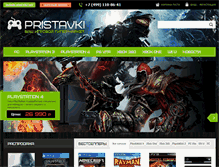 Tablet Screenshot of pristavki.ru